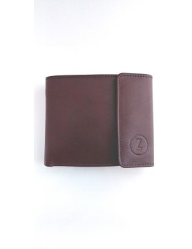 Brown leather wallet from the casual collection