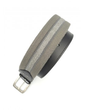 Szary pasek z kolekcji casual