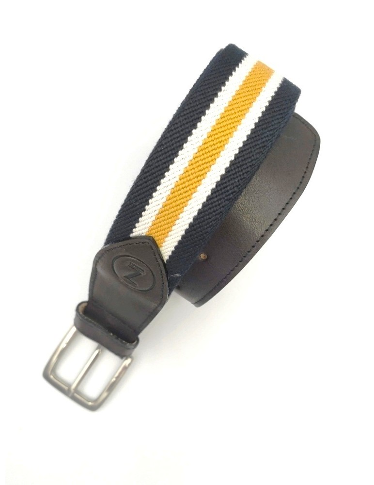 Navy blue belt from the casual collection