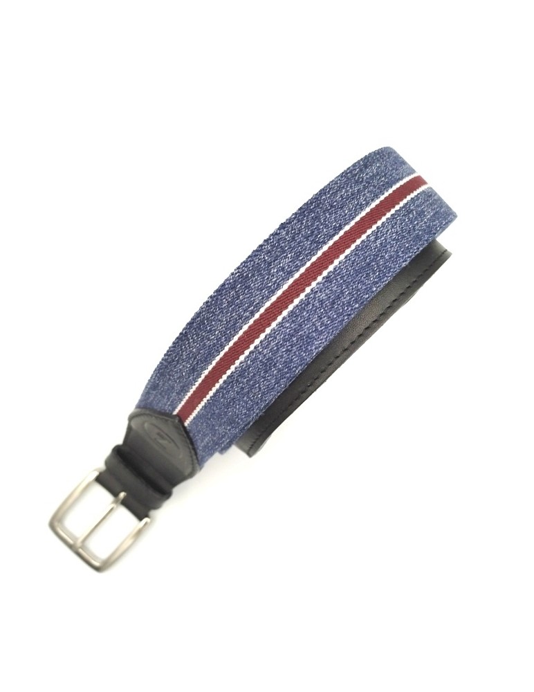 Blue melange belt from the casual collection